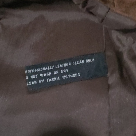 Blue asphalt genuine 100% leather suede skirt - Picture 6 of 7